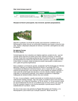 Funcap divulga INCT-TMCOcean no litoral do Cear&aacute;