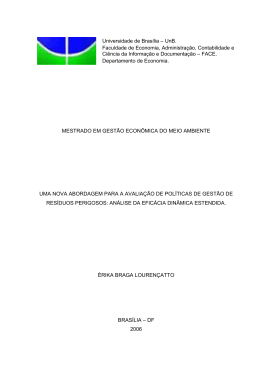 081 Uma Nova Abordagem Para a Avaliação de Políticas