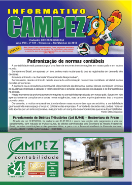 Abr / Mai / Jun - Campez Contabilidade