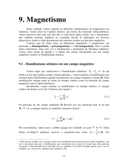 9. Magnetismo - Instituto de Física / UFRJ