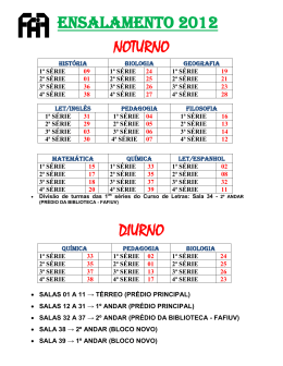 ENSALAMENTO 2012 NOTURNO DIURNO