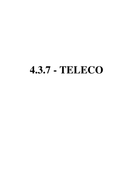4.3.7 - TELECO