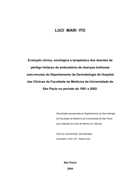 LUCI MARI ITO - Biblioteca Digital de Teses e Dissertações da USP