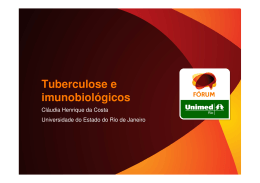 Mycobacterium tuberculosis - Unimed-Rio