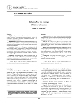 Tuberculose na criança