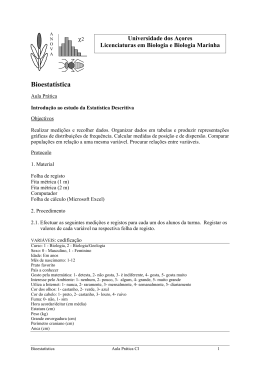 Protocolo - Universidade dos Açores