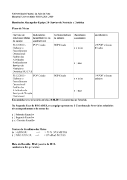 Servi&ccedil;o de Nutri&ccedil;