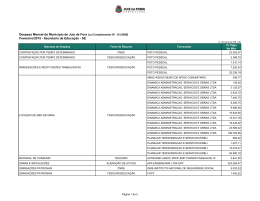 Fevereiro/2015 - Secretaria de Educação