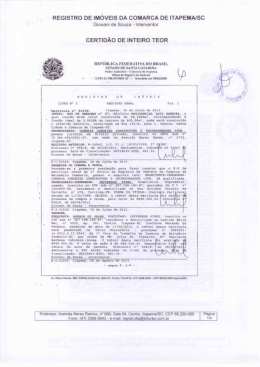 Matrícula 31.539