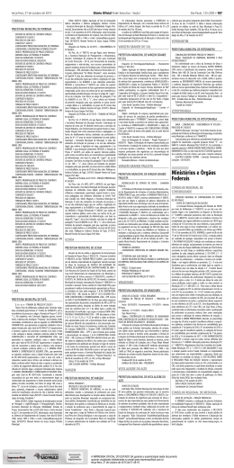 Di&aacute;rio Oficial do Estado de S&atilde;o Paulo