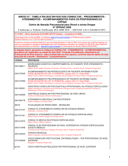 anexo 57 - tabela sia-sus sih-sus das consultas &ndash; procedimentos