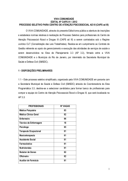 Edital CAPS AD III 01