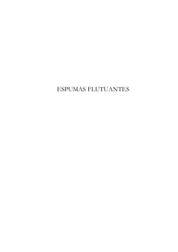 ESPUMAS FLUTUANTES