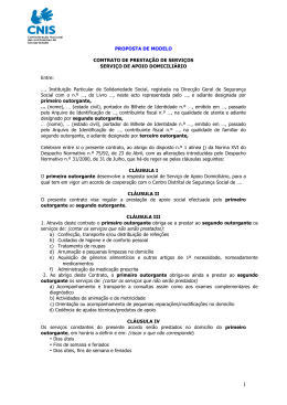 servi&ccedil;os de: (cortar os servi&ccedil;os que n&atilde;o ser&atilde;o prestados