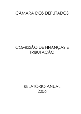 2006 - C&acirc;mara dos Deputados