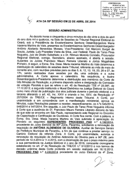 CERTIDÃO DE - Tribunal Regional Eleitoral do Ceará