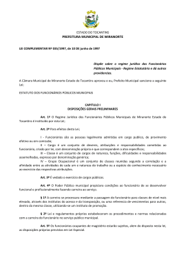 lei n&ordm; 035 &ndash; estatuto dos funcion&aacute;rios p&uacute;blicos municipais de miranorte