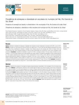 Imprimir artigo - Revista Brasileira de Medicina de Família e