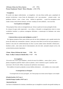 1)Nome:Aline da Silva In&aacute;cio n&ordm;1 9&deg;A Nome:Stephanie Natali Moro