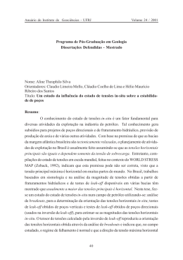 Programa de P&oacute;s-Gradua&ccedil;&atilde;o em Geologia Disserta&ccedil;&otilde;es
