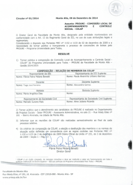 realizar - Faculdade Monte Alto