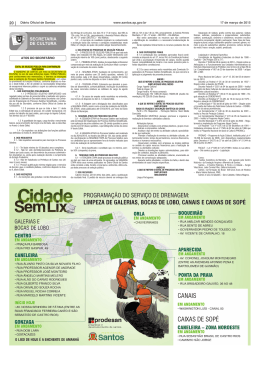 17 de mar&ccedil;o de 2015 www.santos.sp.gov.br Di&aacute;rio Oficial de Santos