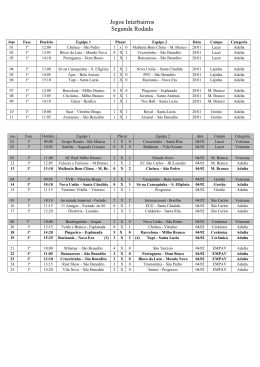 Jogos Interbairros