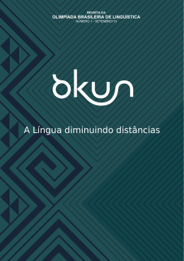 - Olimp&iacute;ada Brasileira de Lingu&iacute;stica