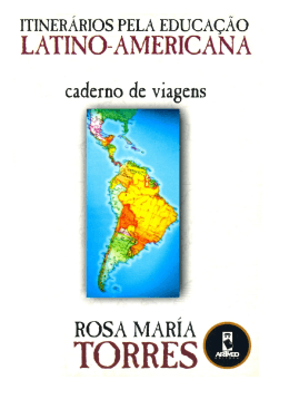 ITINERARIOS PELA EDUCA&Ccedil;AO LATIN O