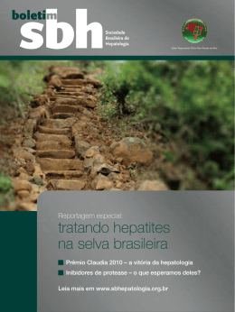 Revista SBH março/2011 - Sociedade Brasileira de Hepatologia