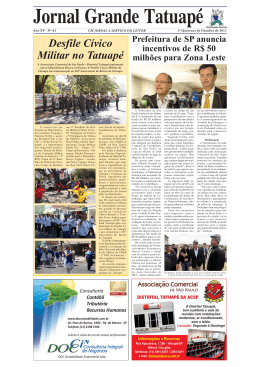 Grande Tatuap&eacute; 81.pmd - Jornal Grande Tatuap&eacute;
