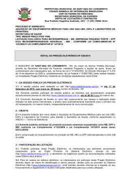 PROCESSO Nº 008966/2015 AQUISIÇÃO DE