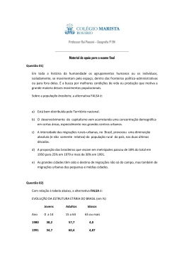 Popula&ccedil;&atilde;o