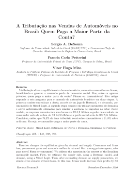 Quem Paga a Maior Parte da Conta?