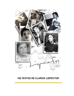 108 textos de clarice lispector - Escola Livre: Filosofia, Ci&ecirc;ncia e Arte