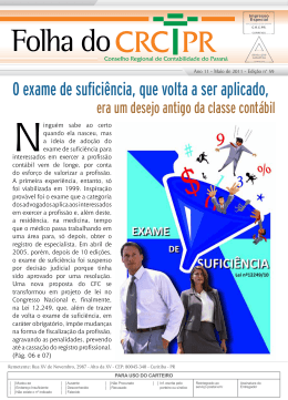 O exame de sufici&ecirc;ncia, que volta a ser aplicado, era um