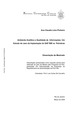 Ana Claudia Lima Pinheiro Ambiente Anal&iacute;tico e