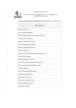 processo seletivo pós-graduação em direito para a carreira da