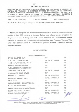 v SICOOB CREDI&Acirc;USTRA