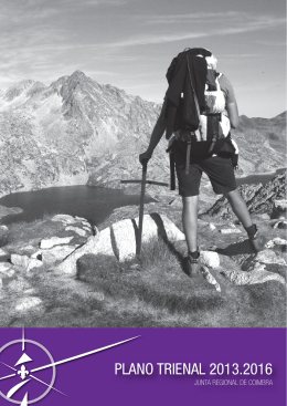 Plano Trienal 2013 - Junta Regional de Coimbra