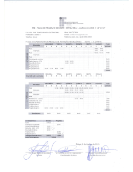 Docente: Prof. Aurelio Moreira da Silva Neto &Aacute;rea: IND&Uacute;STRIA