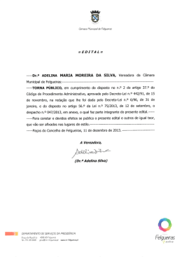 Dr.a ADELINA MARIA MOREIRA DA SILVA, Vereadora da C&acirc;mara