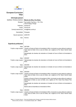 Europass-Curriculum Vitae