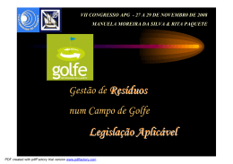 Legisla&ccedil;&atilde;o Aplic&aacute;vel - Associa&ccedil;&atilde;o Portuguesa de Greenkeepers