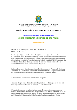 EDITAL n&ordm; 046 - DISPONIBILIZADO EM 14/06/2013