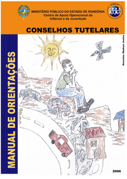 Manual de Orientações Conselho Tutelar