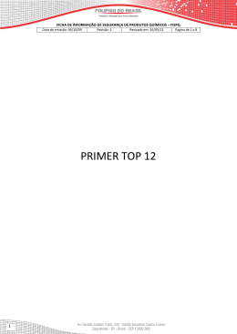 PRIMER TOP 12 - Polipiso do Brasil