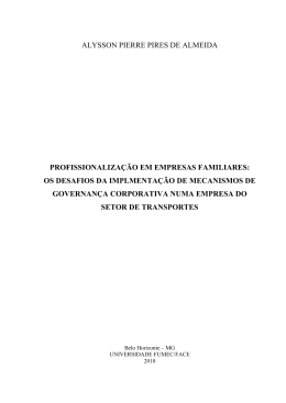 profissionaliza&ccedil;&atilde;o em empresas familiares