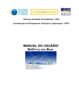 MANUAL DO USUÁRIO - Escola de Governo
