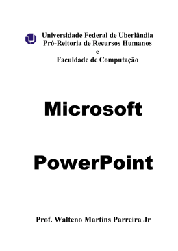 Apostila PowerPoint - Facom